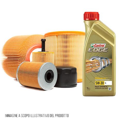 Set Service Öl castrol edge 5W30 5LT 4 Filter Audi A3 8P1 1 9 Tdi