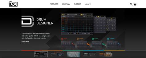 UVI Drum Designer on Behance