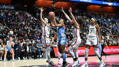 UNC Women's Basketball Falls to UConn at Hall of Fame Women's Showcase ...