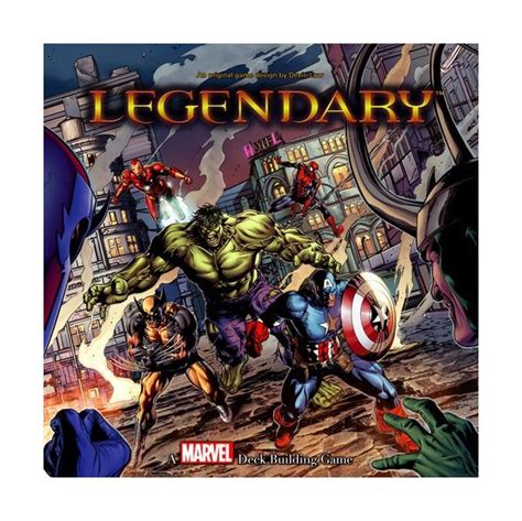 Divercentro Jogo Tabuleiro Legendary Marvel Deck Building Kuantokusta