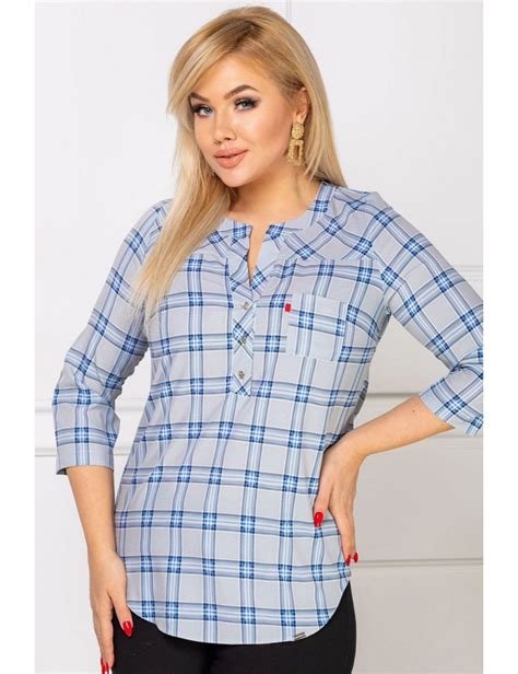 Bluzki Damskie Plus Size Dla Puszystych Du E Rozmiary Xxl