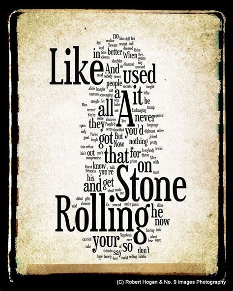 Bob Dylan Like Rolling Stone Lyrics