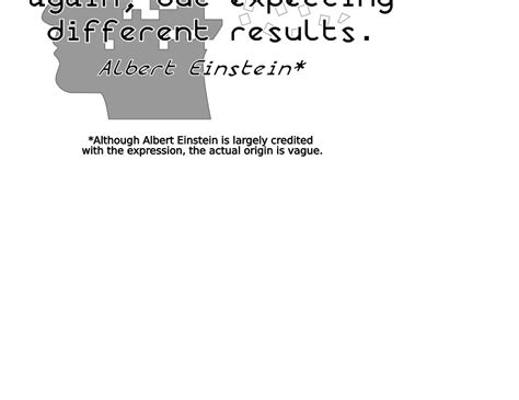 Albert Einstein Insanity Inspirational Quote Svg File Rawsvg