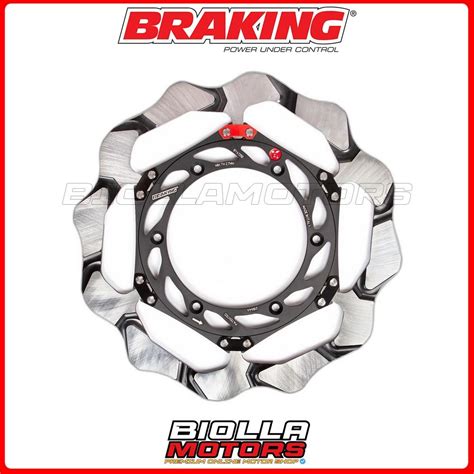 By4135e Disco Freno Anteriore Sx Braking Yamaha Yz 125 2023 Wave Flo