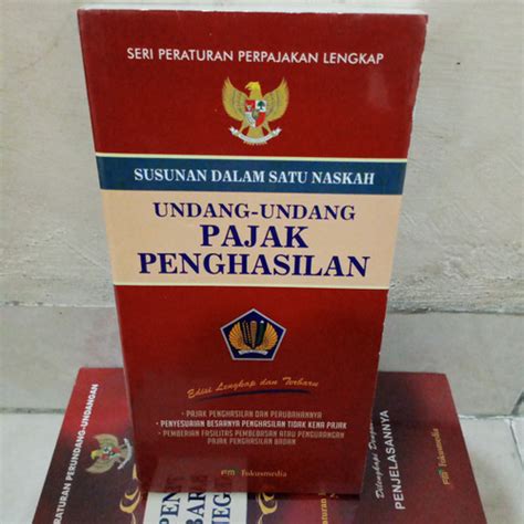 Jual Buku Susunan Dalam Suatu Naskah Undang Undang Pajak Penghasilan