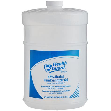 Kutol Health Guard Flat Top Gallon Dye And Fragrance Free