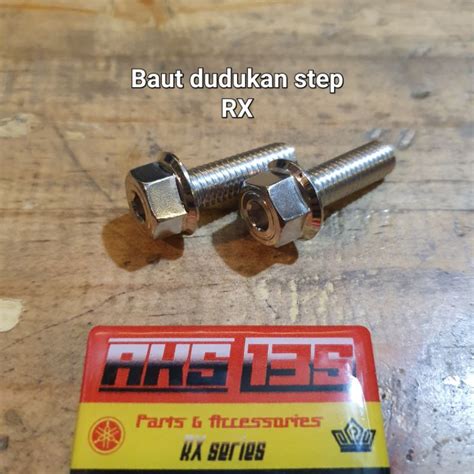 Jual Baut Dudukan Step Rx King Rxking Probolt Kunci Stainless