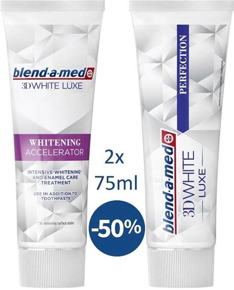 Blend A Med 3d White Luxe Perfection Whitening Accelerator 2x75ml Opinie I Ceny Na Ceneopl