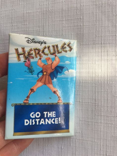 Hercules Disney Hercules Pin Go Distance Disney Pi Gem