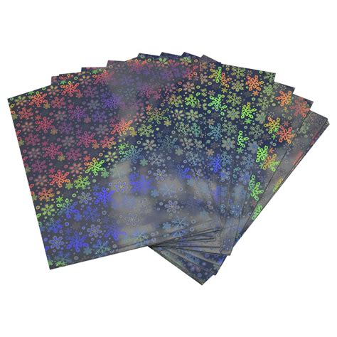 Papel Holográfico Mix Autoadhesivo Base Agua Fantasía Modelos Varios