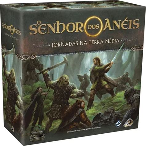 Senhor Dos Aneis Board Game - O Senhor Dos Anéis: Jornada Na Terra Média - Board Game | Frete grátis