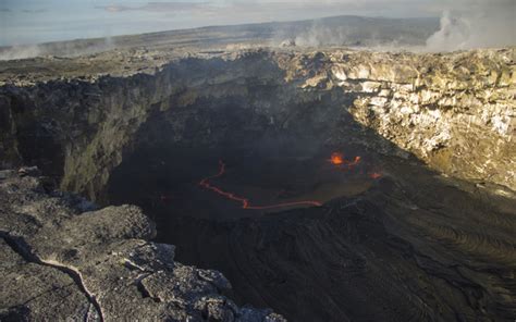 New Kilauea Photos Show Hornito Active Lava Pond Honolulu Star