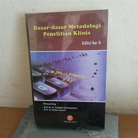 Promo Buku Dasar Dasar Metodologi Penelitian Klinis Edisi Kelima Diskon