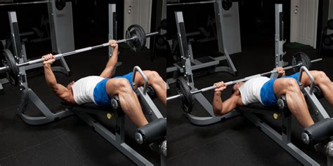 Decline Barbell Bench Press | Weight Training Exercises 4 You