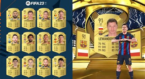 FIFA 23 EA SPORTS ujawniło oceny zawodników Lewandowski lepszy od