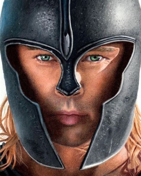 Brad Pitt As Achilles In Troy