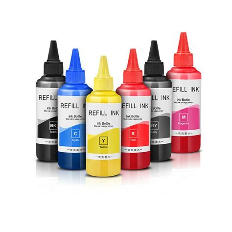 6x100ML Refill Sublimation Dye Ink For Epson XP 15000 15010 15080