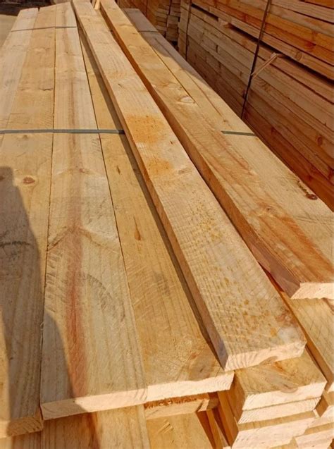 Brown Square Kd Pine Sawn Timber Thickness Mm At Rs Cubic Feet