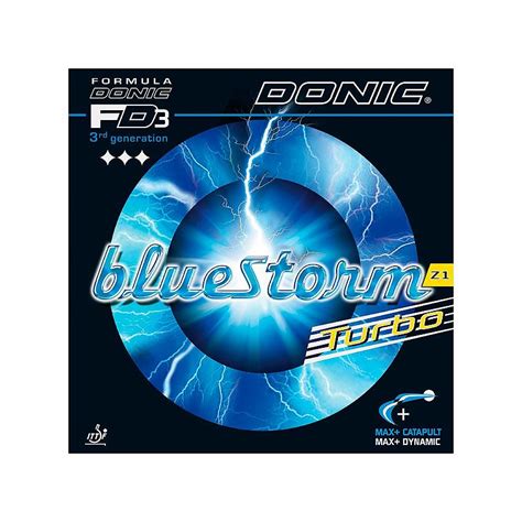 Borracha Para Raquete Donic Bluestorm Z1 Turbo DriveTT Loja De