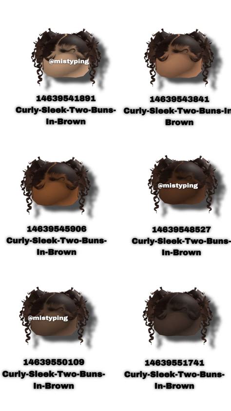 New Hair Codes Check Out My Tt Mistyping 2olivaria Black Hair