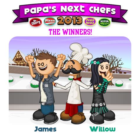 The Winners of Papa’s Next Chefs 2013! « Papa’s Next Chefs « Flipline ...