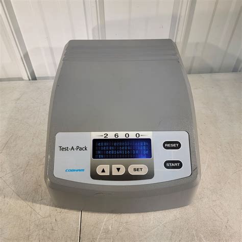 Test-A-Pack Systems Seal Strength Tester F100-2600-3 Cobham 3 Type Sea