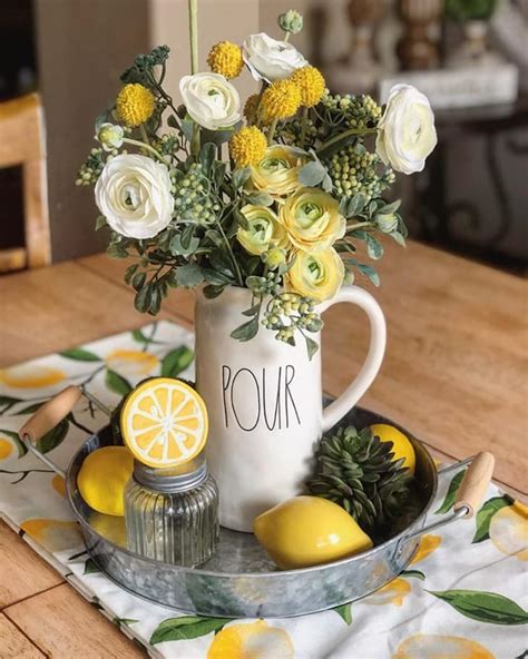 Ways Of Decorating A Farmhouse Kitchen With Lemons Farmhousehub