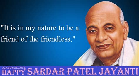 Sardar Patel Jayanti Messages Wishes SMS Status Quotes In English