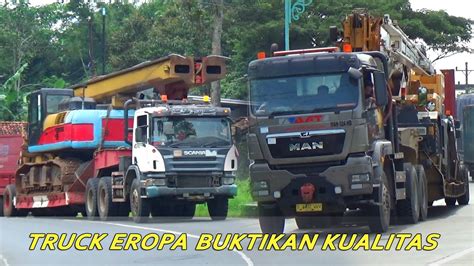 Hunting Truk Eropa Truck Trailer Scania Vs Truck Man Aft Trans Muat