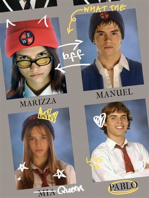 Anuario Rebelde Way Famosos Divertidos Erreway Celebridades