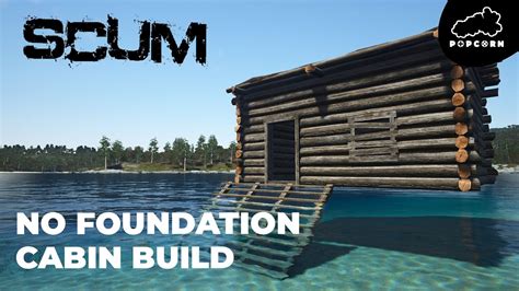 SCUM No Foundation Cabin Base How To Build Easy SCUM YouTube