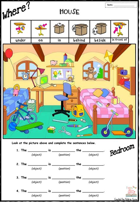 Behind Next To In Front Of Worksheets Printable Word Searches