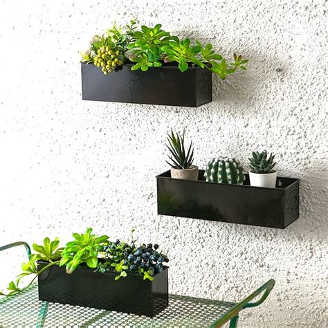 Amazon Lalagreen Wall Planter Pack Inch Large Wall Mount