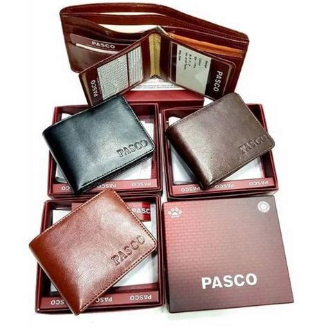 Pasco Black And Brown Pu Wallets For Men At Rs Piece In Mumbai Id