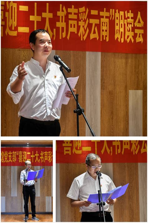 楚雄州文化馆党支部·举行“喜迎二十大，书声彩云南”朗读会主题党日活动——楚雄州文化馆