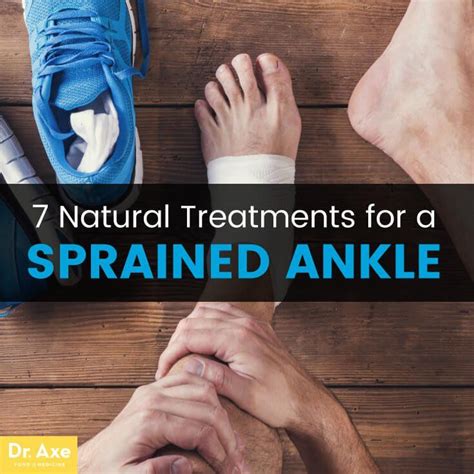 7 Sprained Ankle Treatments Plus Symptoms And Risk Factors Dr Axe