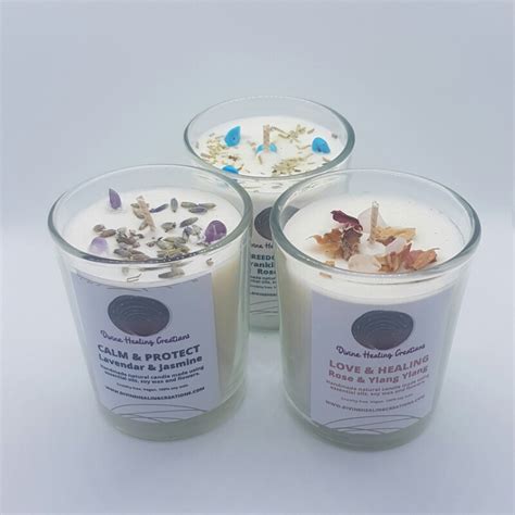 Handmade Soy Wax Candles Divine Healing Creations