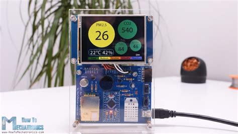 DIY Air Quality Monitor measures PM2.5, CO2, VOC, Ozone, Temp ...