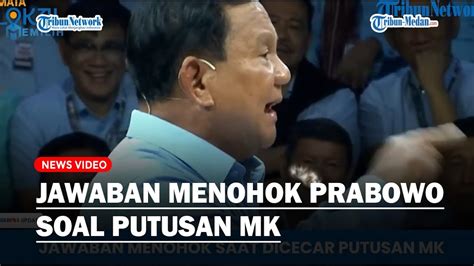 Dicecar Anies Baswedan Soal Putusan Mk Yang Meloloskan Gibran Ini