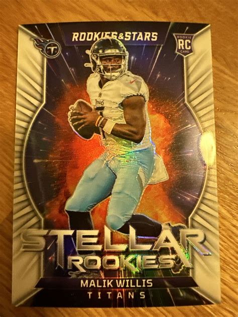 2022 Panini Rookies Stars Stellar Rookies White Prizm SR 2 Malik