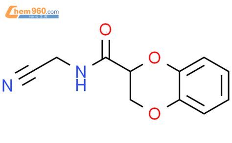 108599 15 1 1 4 Benzodioxin 2 Carboxamide N Cyanomethyl 2 3 Dihydro