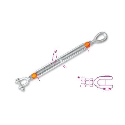 Beta Eye And Jaw Turnbuckles High Tensile Steel Hot Dip