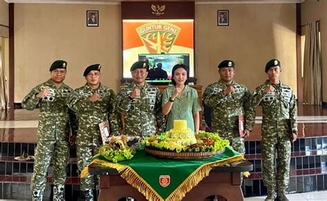 Peringati HUT Ke 62 Kostrad Yonarmed 11 Kostrad Gelar Syukuran Suara