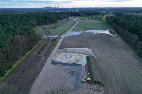 Windr Der In Wulfen Windpark Gro E Heide W Chst Weiter