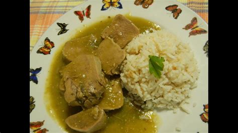 Deliciosa Lengua De Ternera En Salsa Verde Como Hacer Youtube