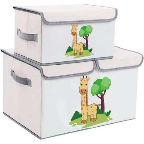 Dimj Lot De Bo Te De Rangement Pour V Tements Jouets Pliable Caisse