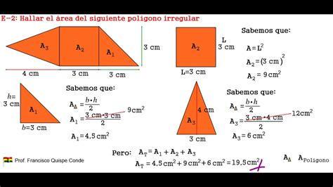 Conoce cómo calcular el área de un polígono irregular fácilmente