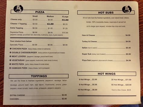 5 Dollar Pizza Menu, Menu for 5 Dollar Pizza, Newport News, Hampton ...