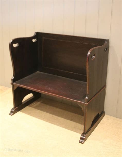Arts And Crafts Oak Bench Settle Antiques Atlas