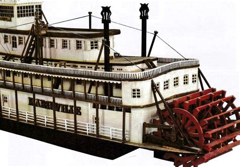 Model Boat Marieville Paddle Steamer New CAP Maquettes